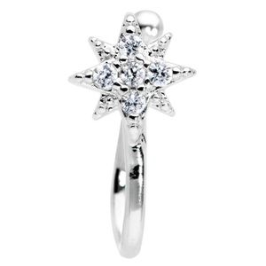 ♥️3/$20 Clip on nose ring